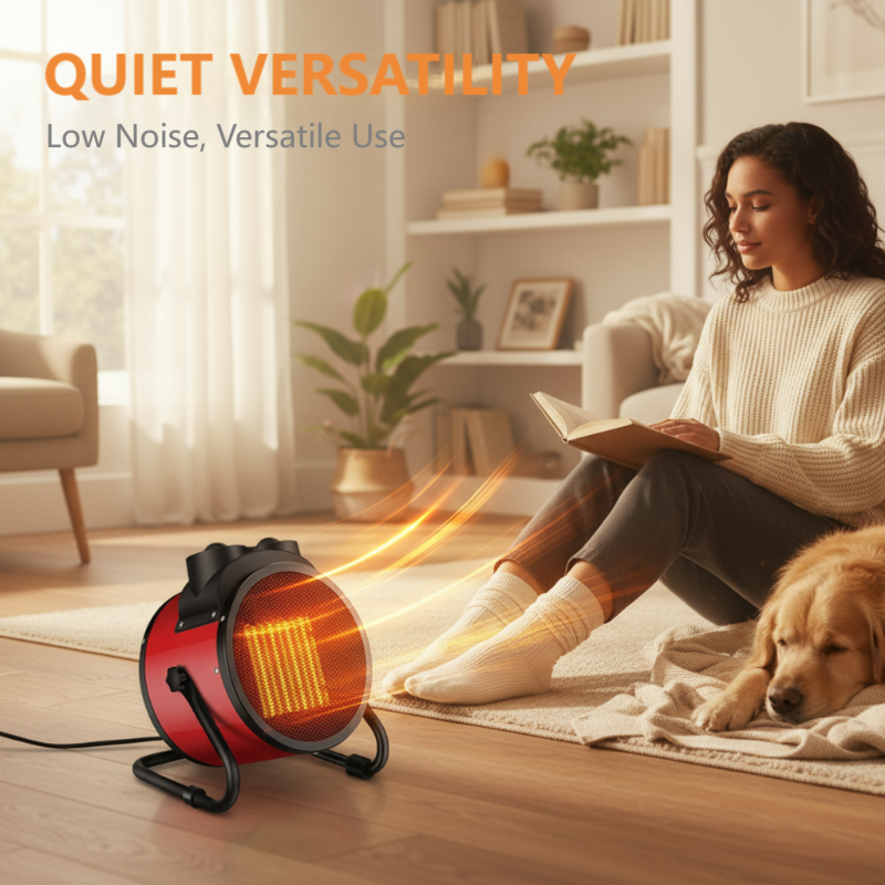 🔥FLASH SALE🔥 Portable Electric Space Heater – 2000W Instant Heat, 90° Wide-Angle – Stepless Control, Overheat Protection – Quiet & Splash-Proof! 🏠✨