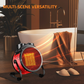🔥FLASH SALE🔥 Portable Electric Space Heater – 2000W Instant Heat, 90° Wide-Angle – Stepless Control, Overheat Protection – Quiet & Splash-Proof! 🏠✨
