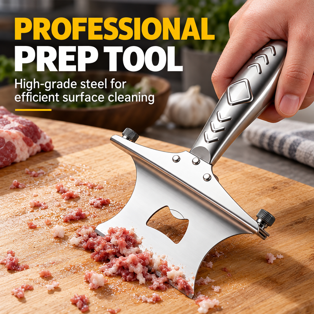 Household Kitchen Handmade Metal Pig Hair Scraper – londonnk