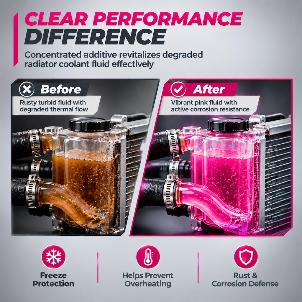 Automotive Engine Coolant and Antifreeze for Radiators