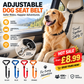 🥳HOT SALE🥳💞49K+ SOLD! Dog Seat Belt – From £8.99! Adjustable, universal & durable. Safe travels – grab yours! ✅