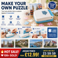 🥳HOT SALE🥳💞10K+ SOLD! Jigsaw Punch – From £12.99! Turn photos into puzzles, stainless blade & portable. Creative fun – grab yours! ✅