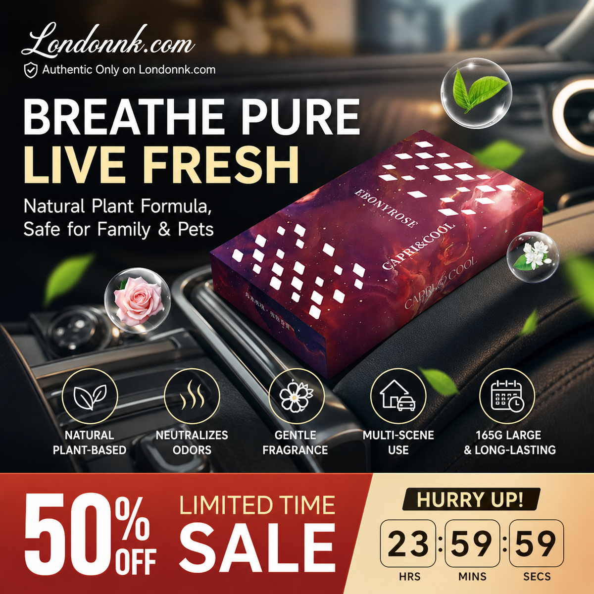 🔥2026 New Arrival🔥 Natural Plant-Based Air Freshener for Room & Car
