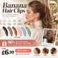 🥳HOT SALE🥳💞50K+ SOLD! Banana Hair Clips – From £6.99! Non-slip, easy open & 6 colors. Elegant ponytails – grab yours! ✅