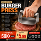 🥳HOT SALE🥳💞50K+ SOLD! Burger Press – From £5.99! Non-stick, easy clean & ergonomic. Perfect patties – grab yours! ✅