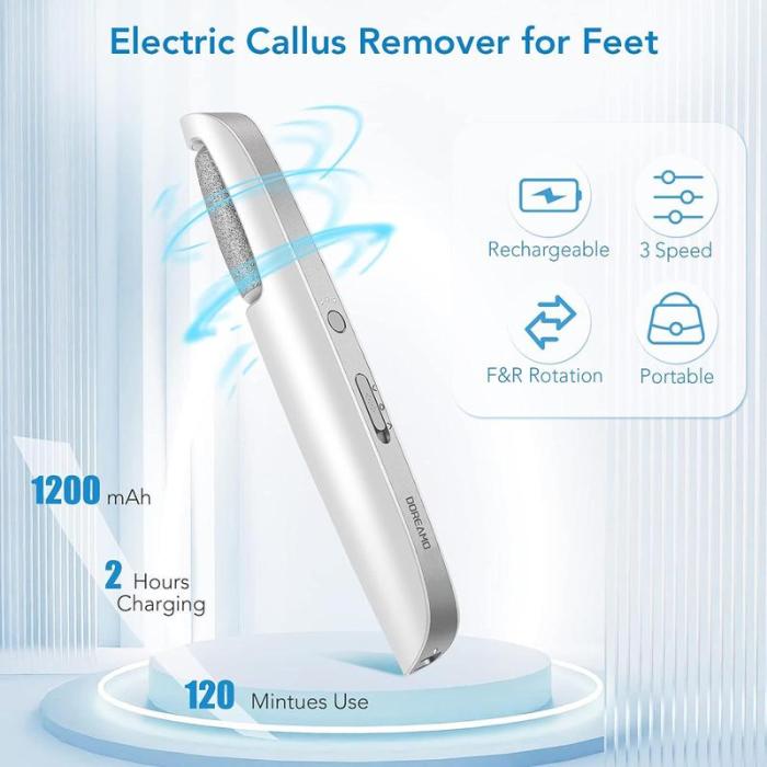 🔥Last Day Special Price £9.99!!💥-🎁Portable Electric Feet Callus Remover