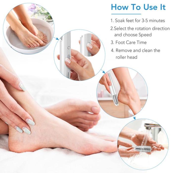 🔥Last Day Special Price £9.99!!💥-🎁Portable Electric Feet Callus Remover